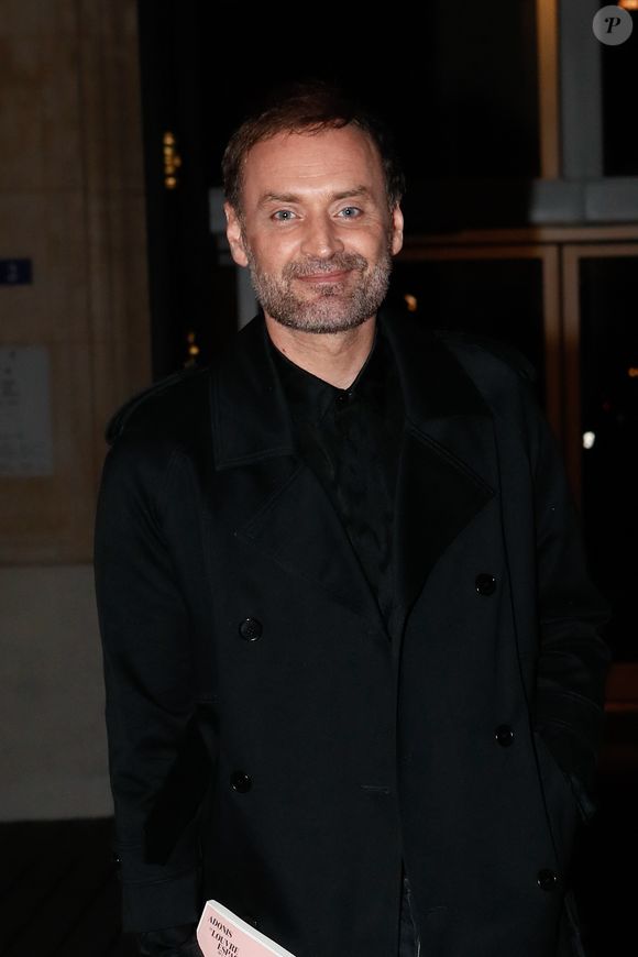 Augustin Trapenard - Photocall du défilé de la collection Homme Saint Laurent Automne/Hiver 2024-2025 dans le cadre de la Fashion Week de Paris le 5 mars 2024. © Christophe Clovis / Bestimage