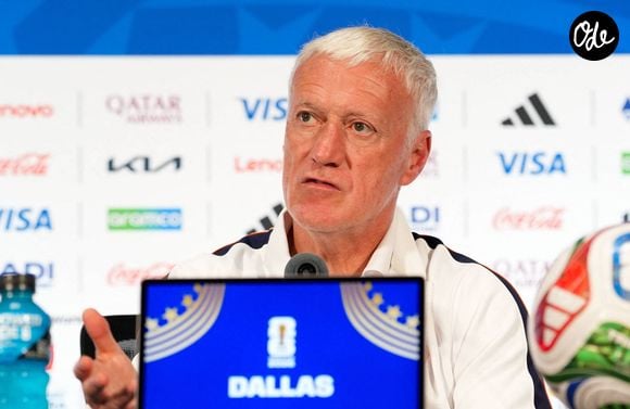 Didier Deschamps à la Conference de presse match France vs Espagne - Coupe du monde 2026 - 13/07/2026 © Imago / PsnewZ / Bestimage