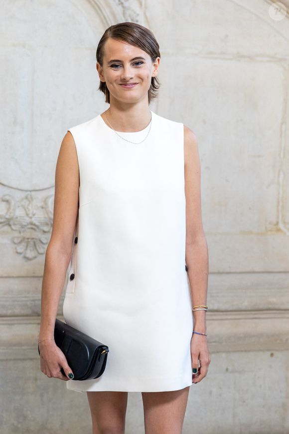 Violette d'Urso au photocall du défilé de mode Christian Dior collection Haute Couture Automne/Hiver 2023/24 lors de la Fashion Week de Paris (PFW), à Paris, France, le 3 juillet 2023. © Borde-Rindoff/Bestimage