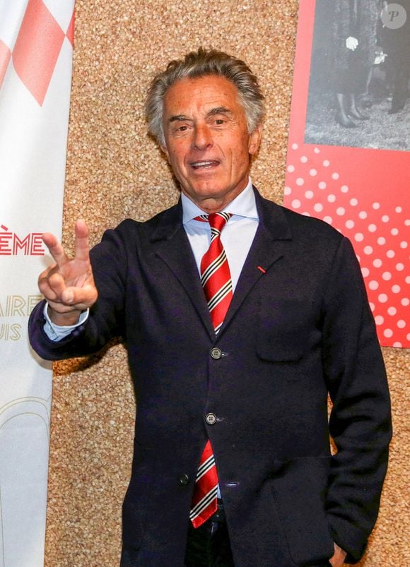 Gérard Holtz - Le prince de Monaco lors de la célébration du 40ème anniversaire du stade Louis II à Monaco, le 4 février 2025. © Jean-François Ottonello/Nice Matin/Bestimage