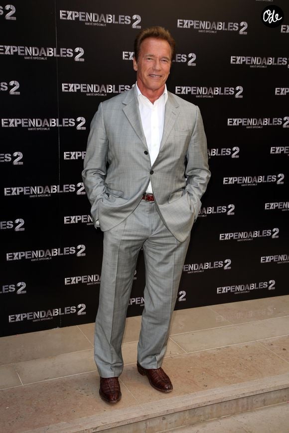 Arnold Schwarzenegger – Photocall du film “Expendables 2” à Paris, le 10 août 2012.
PIX4U / BESTIMAGE