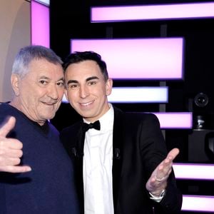 Exclusif - Jean-Marie Bigard et Jordan de Luxe sur le plateau de l'émission "Chez Jordan de Luxe" diffusée sur C8 le 2 décembre 2024.