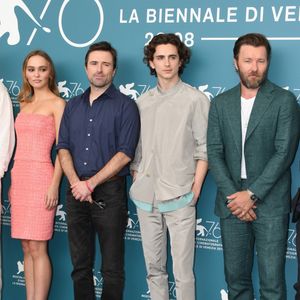 Lily-Rose Depp, David Michod, Timothee Chalamet - Photocall du film "The King" à la 76ème Mostra de Venise, Festival International du Film de Venise, le 2 septembre 2019. Backgrid UK/ Bestimage