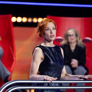 Exclusif - Natasha St-Pier lors de l'enregistrement de l'émission "Qui Ment?" présentée par B.Guillon et diffusée le 20 août 2026 sur France 2, à Saint-Denis, Seine Daint-Denis, France, le 24 novembre 2025. © Jeremy Melloul/Bestimage
