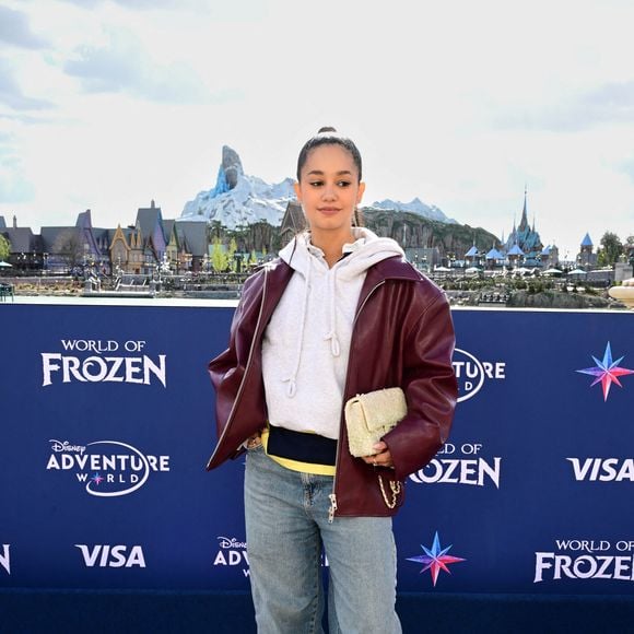 Lena Mahfouf (Lena Situations) - Inauguration du village de la Reine des Neiges sur le site de Disneyland Paris à Marne-la-Vallée le 28 mars 2026. © Disneyland Paris via Bestimage