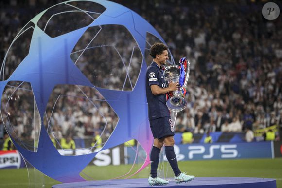 Marquinhos -Lautaro Martinez - Finale de la Ligue Des Champions 2025 "PSG - Inter Milan" à l'Allianz Arena de Munich, le 31 mai 2025Elyxandro Cegarra / PsnewZ / Bestimage