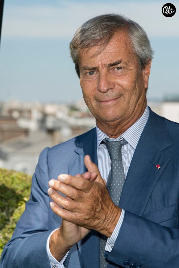 Vincent Bolloré - Remise du prix Bretagne ou prix Breizh, parrainé par le groupe Bolloré au siège de Vivendi à Paris le 26 juin 2017. © Pierre Perusseau / Bestimage
