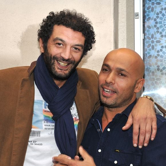 Eric Judor et Ramzy Bedia, le 16 avril 2013, lors de l'avant-première de "Mohamed Dubois" au Gaumont Opéra Capucines. VEEREN / BESTIMAGE