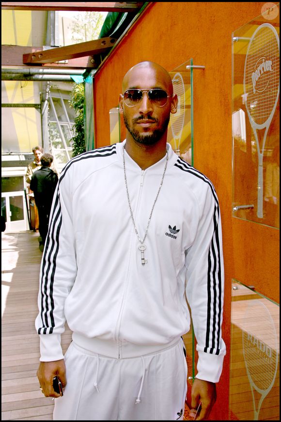 NICOLAS ANELKA - 3 EME JOUR DU TOURNOI DE ROLAND GARROS 2006