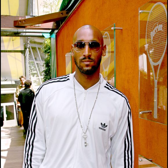 NICOLAS ANELKA - 3 EME JOUR DU TOURNOI DE ROLAND GARROS 2006