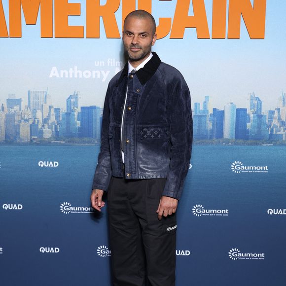 L'ancien basketteur est un homme d'affaires très impliqués.

Tony Parker - Avant-première du film "Le rêve américain" au cinéma UGC Bercy de Paris le 5 février 2026. © Denis Guignebourg/Bestimage