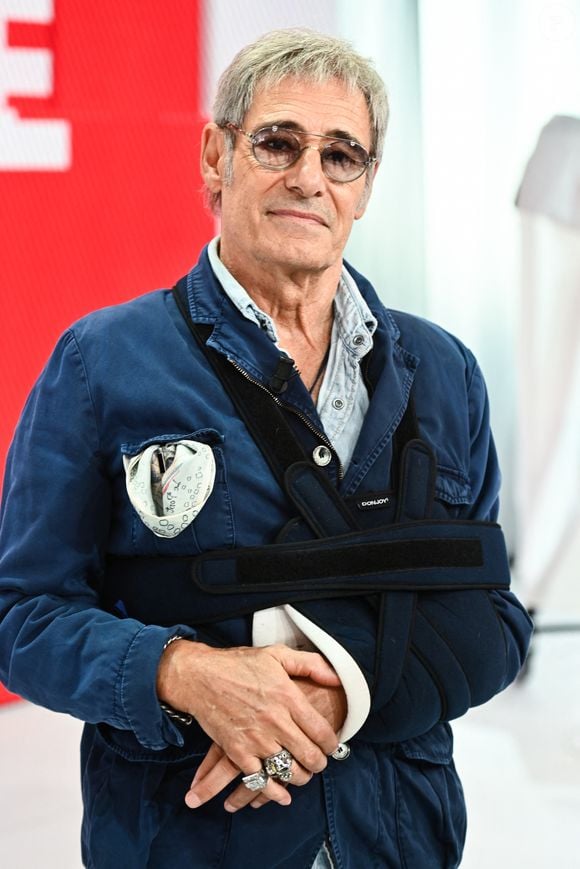 Exclusif - Gérard Lanvin - Enregistrement de l'émission Vivement dimanche, présentée par M.Drucker et diffusée le 13 octobre 2024 sur France 3.
© Guillaume Gaffiot / Bestimage