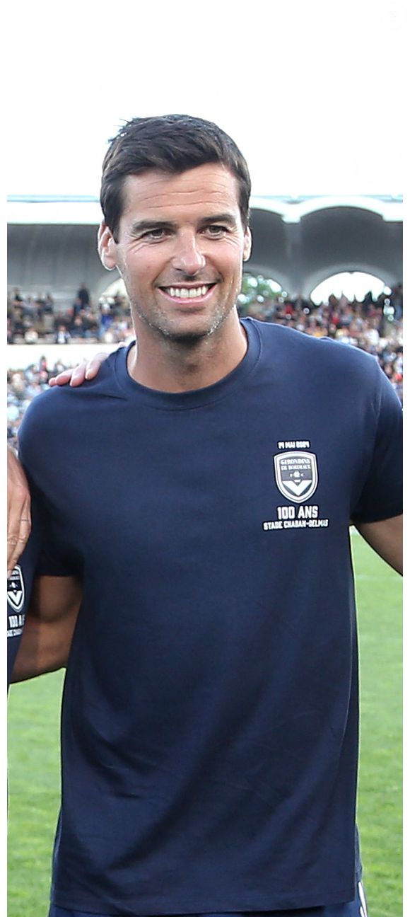 Christophe Dugarry, Bixente Lizarazu, Yoann Gourcuff, Zinedine Zidane - A l’occasion des 100 ans du parc Lescure, Bordeaux accueille au stade Chaban-Delmas un match de gala opposant les gloires des Girondins de Bordeaux au Variétés Club de France le mardi 14 mai 2024. © Patrick Bernard/ Bestimage