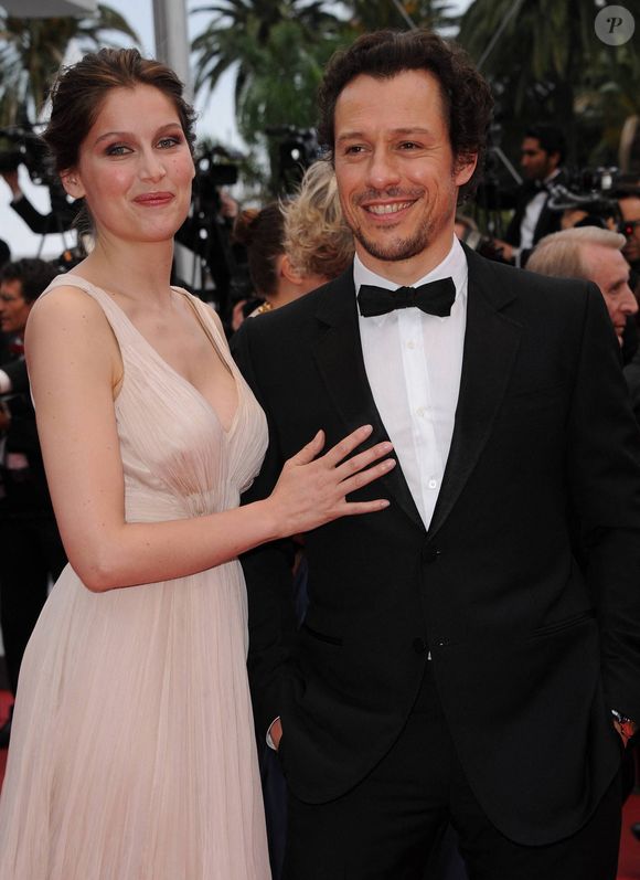 Laetitia Casta et son ex-mari Stefano Accorsi arrivent à la projection du film 'La Conquete' présenté hors compétition dans le cadre du 64ème Festival International du Film de Cannes, au Palais des Festivals à Cannes, dans le sud de la France, le 18 mai 2011. Photo by Hahn-Nebinger-Genin/ABACAPRESS.COM