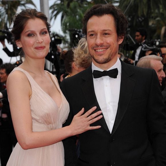 Laetitia Casta et son ex-mari Stefano Accorsi arrivent à la projection du film 'La Conquete' présenté hors compétition dans le cadre du 64ème Festival International du Film de Cannes, au Palais des Festivals à Cannes, dans le sud de la France, le 18 mai 2011. Photo by Hahn-Nebinger-Genin/ABACAPRESS.COM