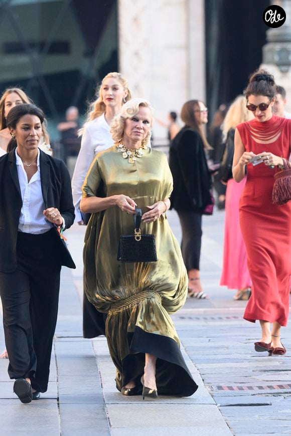 Beatrice Borromeo, Marta Ferri, Janel Lisa Amoah, Pamela Anderson au Vogue World 2026 à la Galleria Vittorio Emanuele II le 22 septembre 2026
©SGPItalia