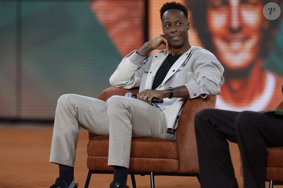 Gael MONFILS - Soirée "Gael & Friends" à Roland Garros sur le court Phlippe Chatrier à Paris le 21 mai 2026.