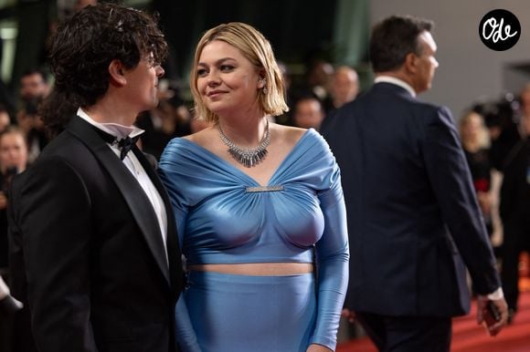 Florian Rossi et Louane Emera - Montée des marches du film « The Idol » lors du 76ème Festival International du Film de Cannes, au Palais des Festivals à Cannes. Le 22 mai 2023
© Olivier Borde / Bestimage