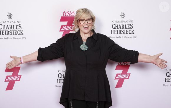 Laurence Boccolini - Soirée "Télé 7 Jours Summer Party" au restaurant "Monsieur Bleu" à Paris le 14 juin 2022. © Christophe Aubert via Bestimage