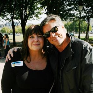 Sur son compte Instagram, Amedeo Gaccio se définit comme auteur, réalisateur et photographe

Michèle Bernier et son ex-compagnon Bruno Gaccio - 2ème tournoi de pétanque au profit de l'association "MeghanOra" sur l'Esplanade des Invalides à Paris, le 28 septembre 2014.