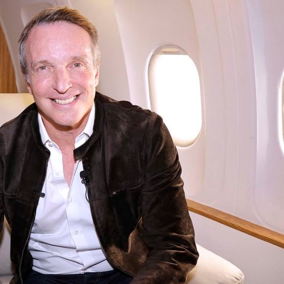 Exclusif - Stéphane Rotenberg lors de l'enregistrement de l'émission "Le Jet de Luxe", présentée par Jordan de Luxe. Paris, le 15 mai 2025. © Cédric Perrin/Bestimage