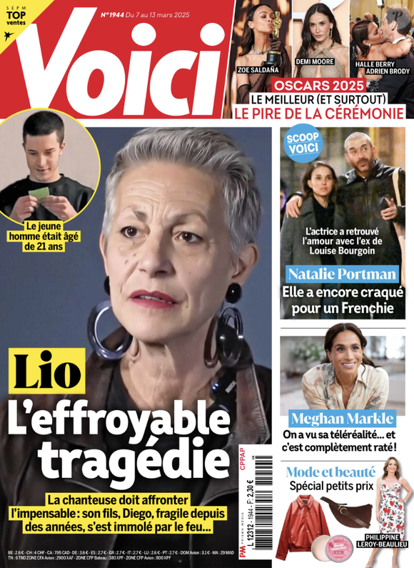 Une de Voici du 7 mars 2025