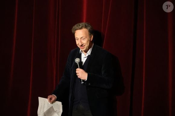 Mais pas question pour lui de se venger

Stéphane Bern - C.Luciani fait son entrée au musée Grévin à Paris le 4 février 2025. © Denis Guignebourg / Bestimage