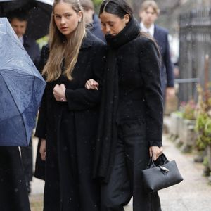 Irène Urdangarin et Victoria Federica lors du service commémoratif en hommage à Irène de Grèce à Madrid le samedi 17 janvier 2026. Photo par GTres/ABACAPRESS.COM
