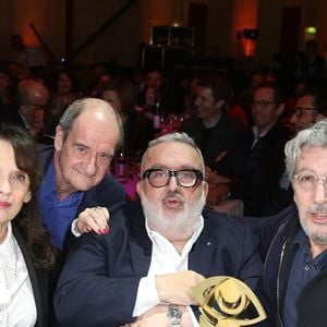 Exclusif - Pierre Lescure, Chantal Lauby, Dominique Farrugia et Alain Chabat alias Les Nuls assistant à la 26e cérémonie de remise des Trophées du Film Français au Palais Brongniart à Paris, France, le 05 février 2019. Photo by Jerome Domine/ABACAPRESS.COM