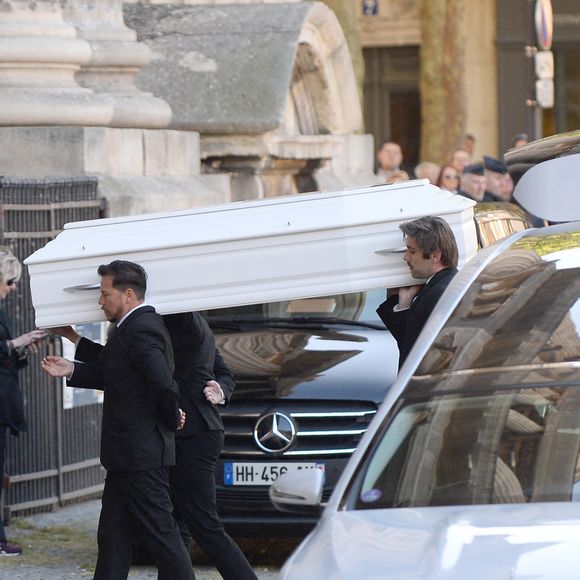 Obsèques de Nathalie Baye en l'église Saint-Sulpice à Paris le 23 avril 2026. 

©Clement Prioli / Bestimage