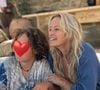 Une vie de famille très animée qu'elle partage entre ses trois petits-enfants et son fils adolescent Giuliano.

Estelle Lefébure et Giuliano