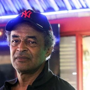 L'ancien sportif de tennis, Yannick Noah dans son village Noah, à Yaoundé, Cameroun, le 25 juillet 2022. © Stéphane Lemouton/Bestimage