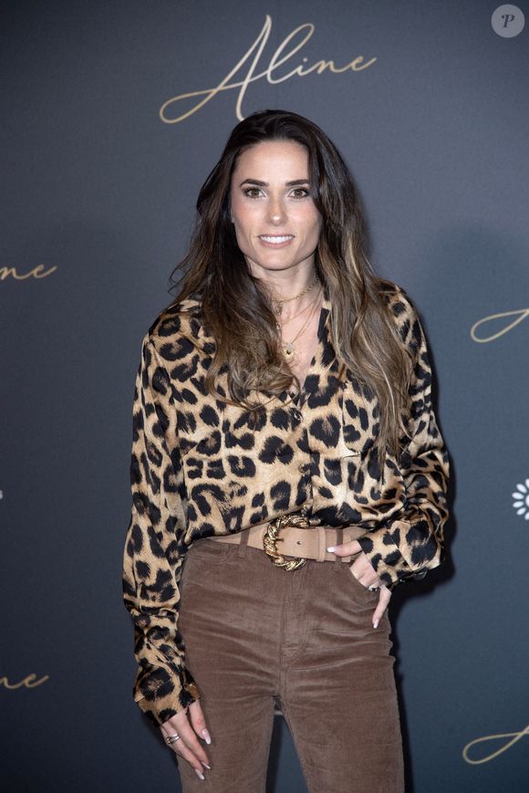 Capucine Anav assiste à l'avant-première d'Aline au cinéma Grand Rex à Paris, France, le 25 octobre 2021. Photo par Aurore Marechal/ABACAPRESS.COM