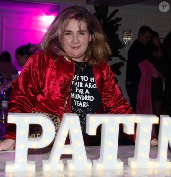 Exclusif - Marie-Amélie Seigner - 5ème édition de la "Soirée Patins" à l'hôtel Kimpton St-Honoré à Paris, France, le 21 décembre 2023. © Christophe Clovis/Bestimage