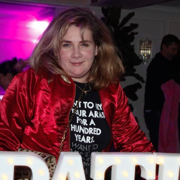 Exclusif - Marie-Amélie Seigner - 5ème édition de la "Soirée Patins" à l'hôtel Kimpton St-Honoré à Paris, France, le 21 décembre 2023. © Christophe Clovis/Bestimage