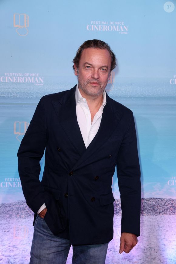 Patrick Mille - Tapis rouge lors de la 7ème édition du festival Cinéroman à Nice le 1er Octobre 2025. © Bebert-Jacovides/Bestimage