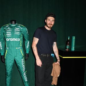 Brooklyn Beckham - Personnalités à la soirée de lancement du whisky Glenfiddich X Aston Martin Formula One Team Limited Edition 16 ans d'âge à New York, le 24 septembre 2025 @ Backgrid USA / Bestimage