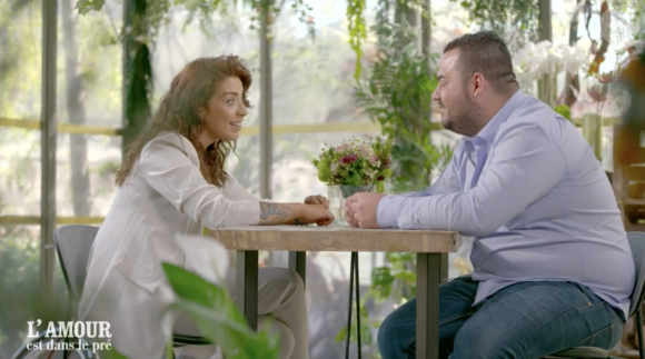 Guillaume et Noémie de L'amour est dans le pré saison 17, en speed-dating ©M6