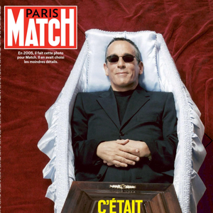 Thierry Ardisson en couverture de "Paris Match", en kiosques le 15 juillet 2025.