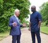 Le projet, dont le tournage commencera dès le mois prochain, sera coprésenté par l’acteur Idris Elba, lui-même ancien bénéficiaire du Trust...

Le roi Charles III (à gauche) avec Idris Elba lors d'un événement pour The King's Trust afin de discuter des opportunités pour les jeunes, au St James's Palace dans le centre de Londres. Vendredi 12 juillet 2024. Photo by Yui Mok/PA Wire/ABACAPRESS.COM