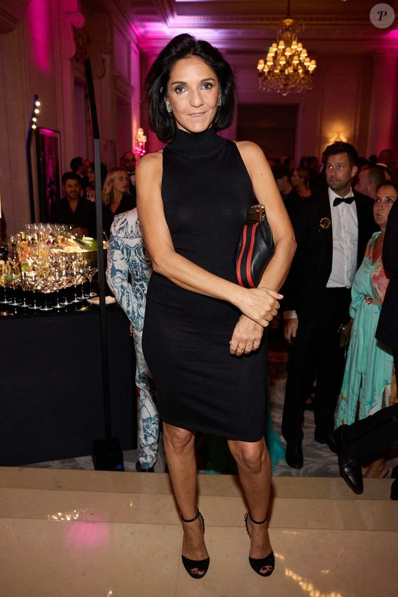 Exclusif - Florence Foresti lors de la 11ème édition de la soirée Global Gift Gala à l'hôtel Four Seasons George V à Paris le 30 septembre 2023.
© Cyril Moreau / Bestimage