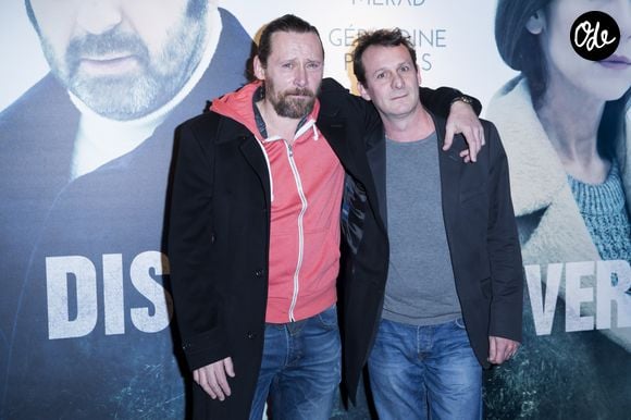 Francis Renaud et Christophe Lamotte - Première "Disparue en Hiver" à l'UGC Ciné Cité Bercy à Paris le 20 janvier 2015.