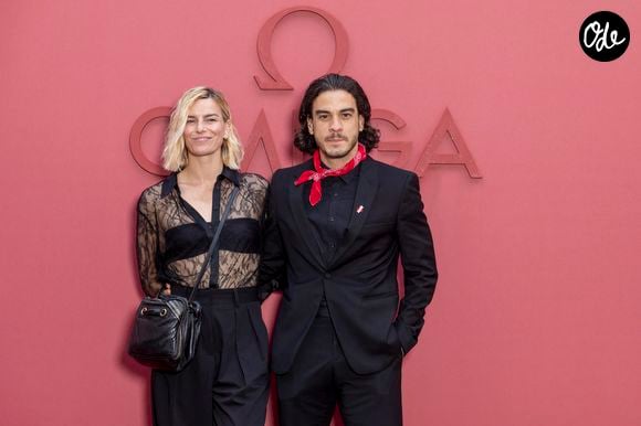 Fauve Hautot, Romain Guillermic -  Photocall  de la soirée d’ouverture  de la « Maison Omega » à l'hôtel de Poulpry, Maison des Polytechniciens pour les JO 2024 (Jeux Olympiques 2024)  à Paris, France, le 27 juillet 2024. © Olivier Borde - Jack Tribeca /Bestimage