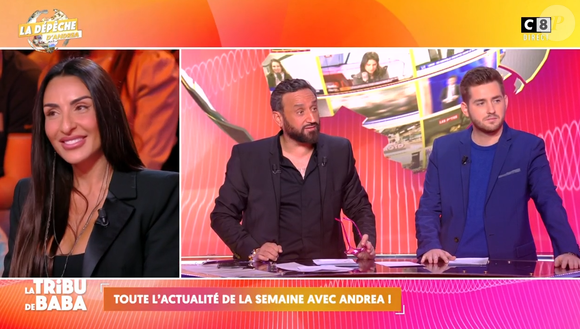 Cyril Hanouna présente Elisa, sa nouvelle chroniqueuse dans "Touche pas à mon poste". C8