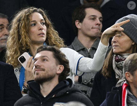 Olivia Courbis et Clara Paban - Match de Ligue des Champions entre l'Olympique de Marseille et le Liverpool FC le 21 janvier 2026 au Stade Orange Vélodrome de Marseille. Photo par William Cannarella/Psnewz/Bestimage