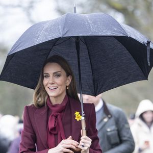 Le Prince William, le Prince de Galles, et Catherine, la Princesse de Galles, visitent Powys, à l'occasion de la fête de la Saint Davids. Photo par GOFF  / BESTIMAGE
