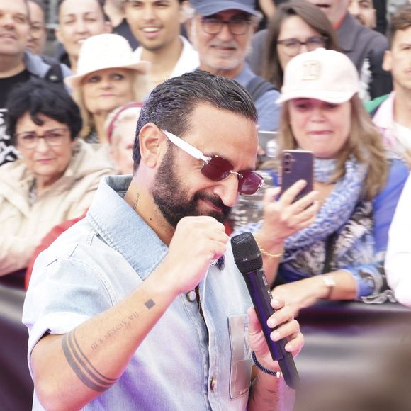 Cyril Hanouna - Présentation de la nouvelle émission "Tout beau, tout n9uf" présentée par C. Hanouna sur W9 à Paris le 1er septembre 2025. © Jack Tribeca / Bestimage