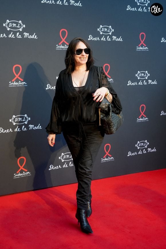 Béatrice Dalle au dîner de la mode Sidaction 2026 au lycée Carnot à Paris le 9 juillet 2026.

© Anne-Sophie Guebey / Bestimage