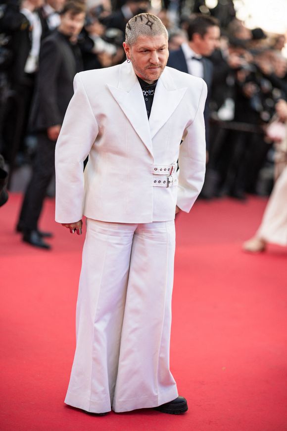Mosimann - Montée des marches du film " Karma " lors du 79ème Festival International du Film de Cannes, le 15 mai 2026. © Jacovides-Moreau / Bestimage