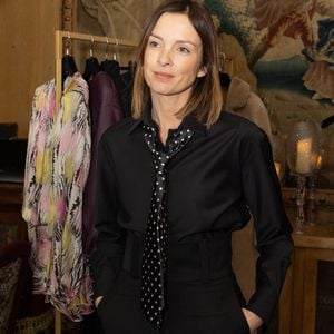 Exclusif - Isabelle Ithurburu - Présentation de la nouvelle collection de la marque Oud automne/hiver 2025-2026 dans les salons Lafayette à Paris le 3 février 2025.
© Jeremy Melloul / Bestimage